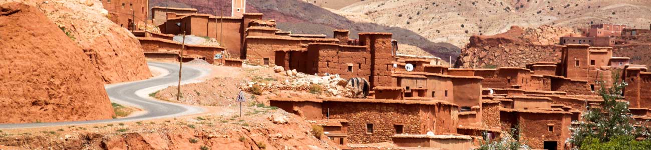 paysage de l'Atlas au Maroc avant le séisme