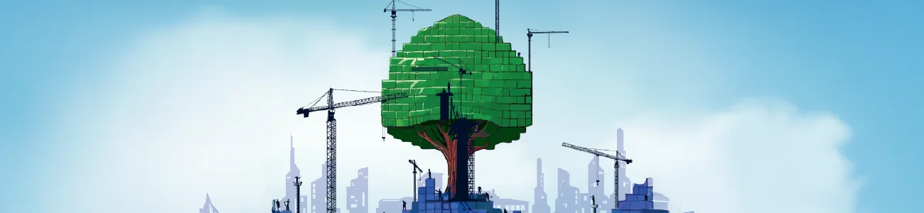 Couverture du rapport sur les bâtiments et la construction