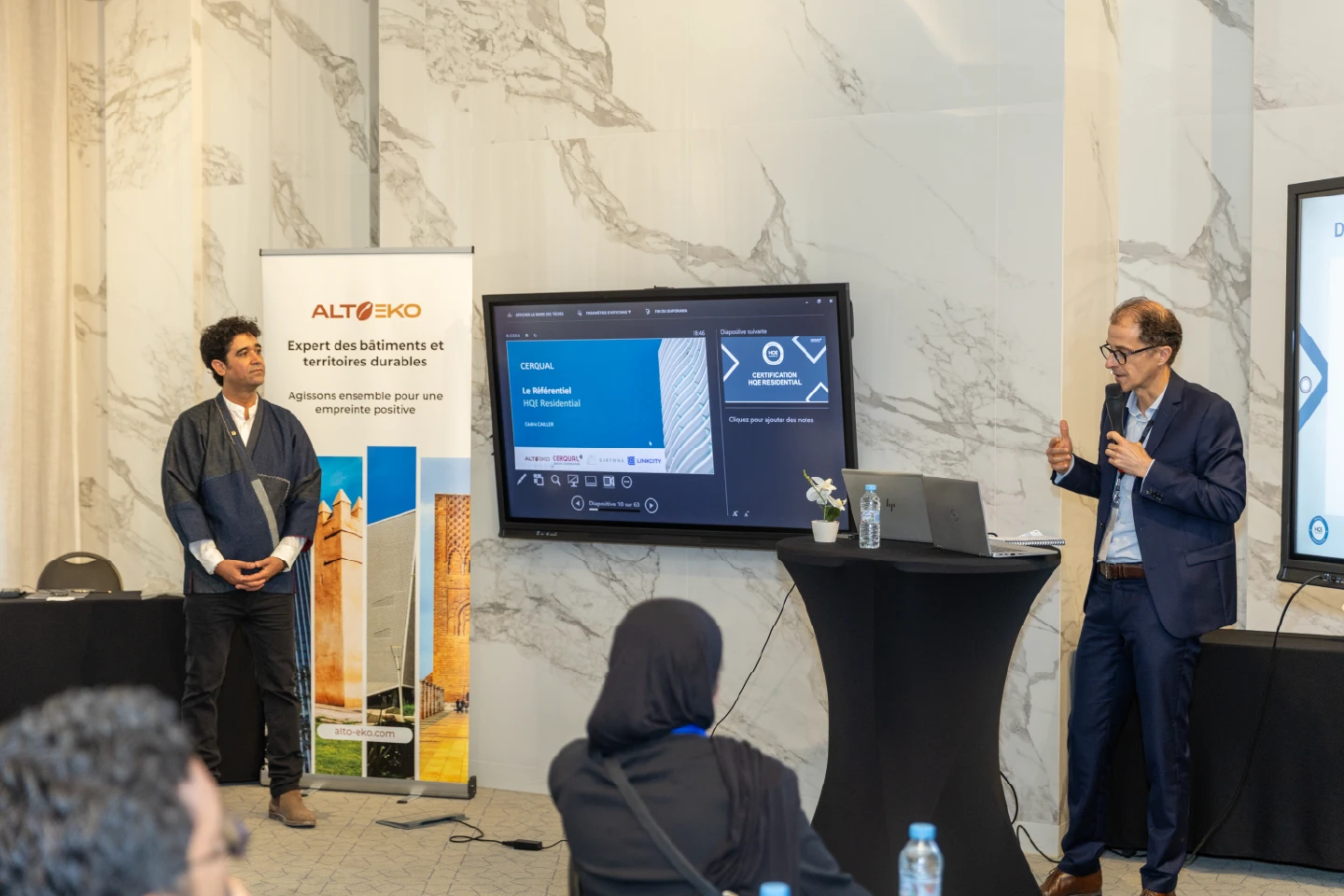 photo évenement lancement du Référentiel HQE Residential au Maroc
